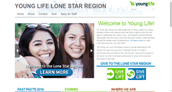 Desktop Screenshot of lonestarregion.younglife.org