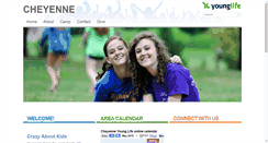 Desktop Screenshot of cheyenne.younglife.org