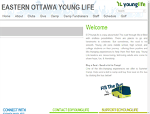 Tablet Screenshot of eo.younglife.org