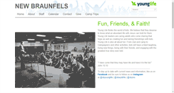 Desktop Screenshot of newbraunfels.younglife.org