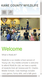 Mobile Screenshot of kanecountywyldlife.younglife.org