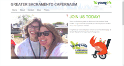 Desktop Screenshot of greatersacramentocapernaum.younglife.org