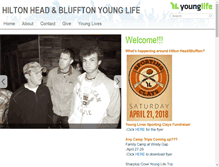 Tablet Screenshot of hiltonheadbluffton.younglife.org