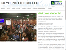 Tablet Screenshot of ku.younglife.org