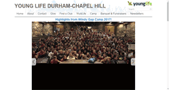 Desktop Screenshot of durhamchapelhill.younglife.org