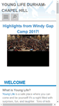 Mobile Screenshot of durhamchapelhill.younglife.org