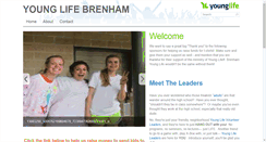 Desktop Screenshot of brenham.younglife.org