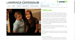 Desktop Screenshot of lawrencecapernaum.younglife.org