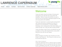 Tablet Screenshot of lawrencecapernaum.younglife.org