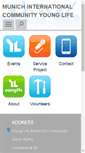 Mobile Screenshot of munich.younglife.org