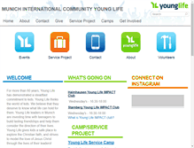 Tablet Screenshot of munich.younglife.org