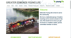 Desktop Screenshot of greateredmonds.younglife.org