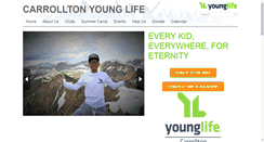 Desktop Screenshot of carrollton.younglife.org