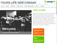 Tablet Screenshot of newcanaan.younglife.org