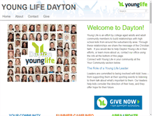 Tablet Screenshot of dayton.younglife.org