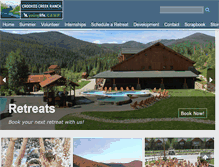 Tablet Screenshot of crookedcreek.younglife.org