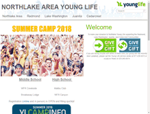 Tablet Screenshot of northlakewa.younglife.org