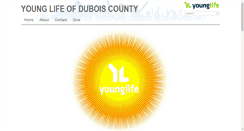Desktop Screenshot of duboiscounty.younglife.org