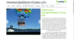 Desktop Screenshot of orangemadison.younglife.org