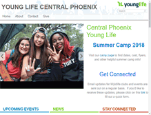 Tablet Screenshot of centralphoenix.younglife.org