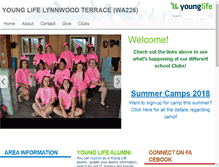 Tablet Screenshot of lynnwoodterrace.younglife.org