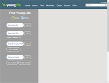 Tablet Screenshot of lincolncity.younglife.org