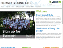 Tablet Screenshot of nwcook.younglife.org