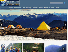 Tablet Screenshot of beyondmalibu.younglife.org