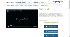 Desktop Screenshot of centraljeffco.younglife.org