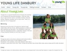 Tablet Screenshot of danbury.younglife.org